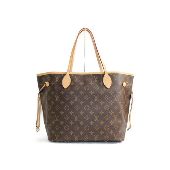 Louis Vuitton Monogram Brown Neverfull Tote Bag MM - Picture 1 of 10
